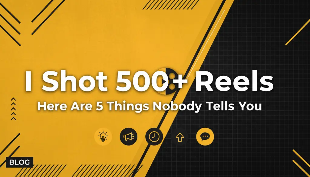 Natočil jsem 500+ Reels. Tady je 5 věcí, které nikdo neříká