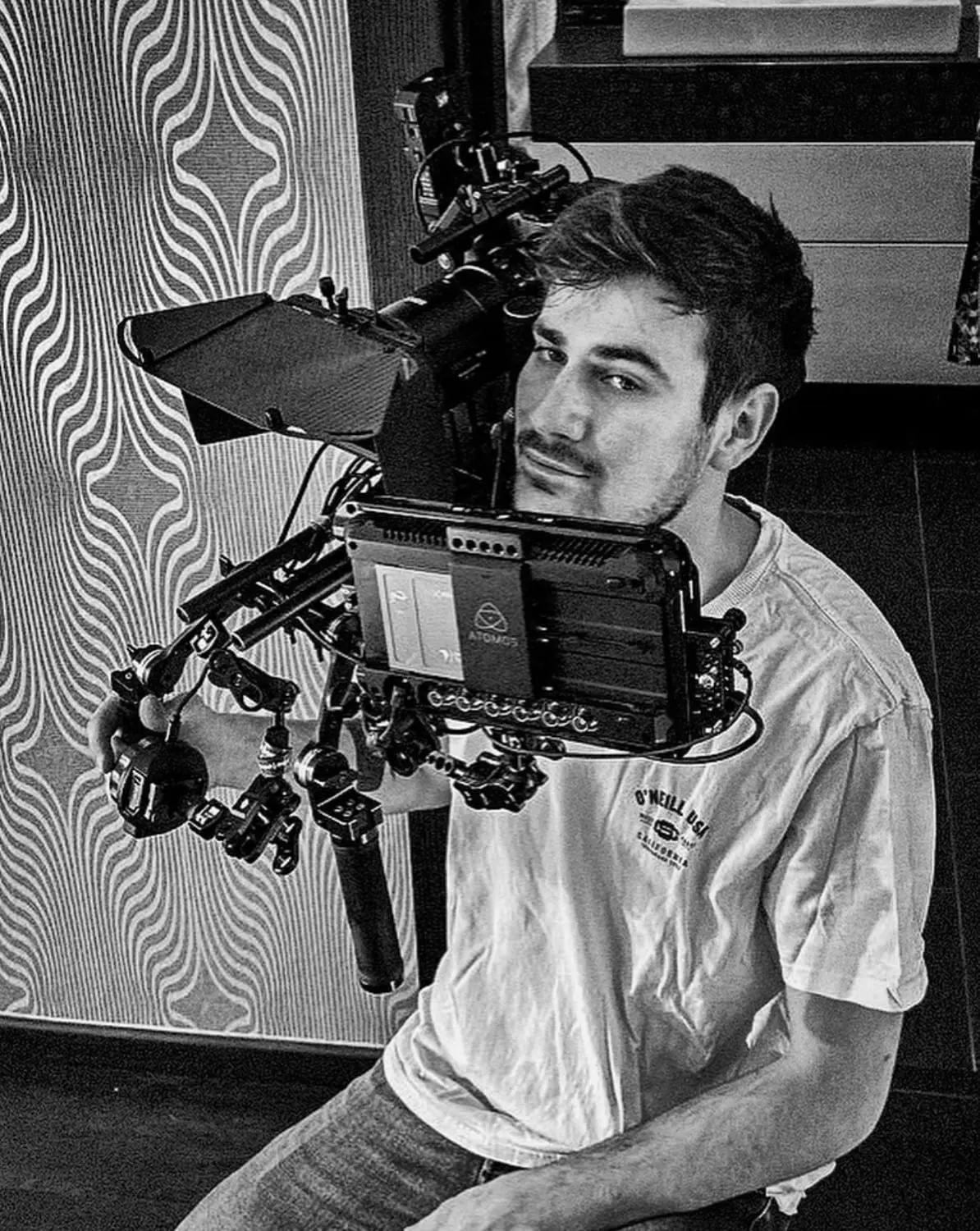 Tomáš Berka za kamerou - zákulisí natáčení
